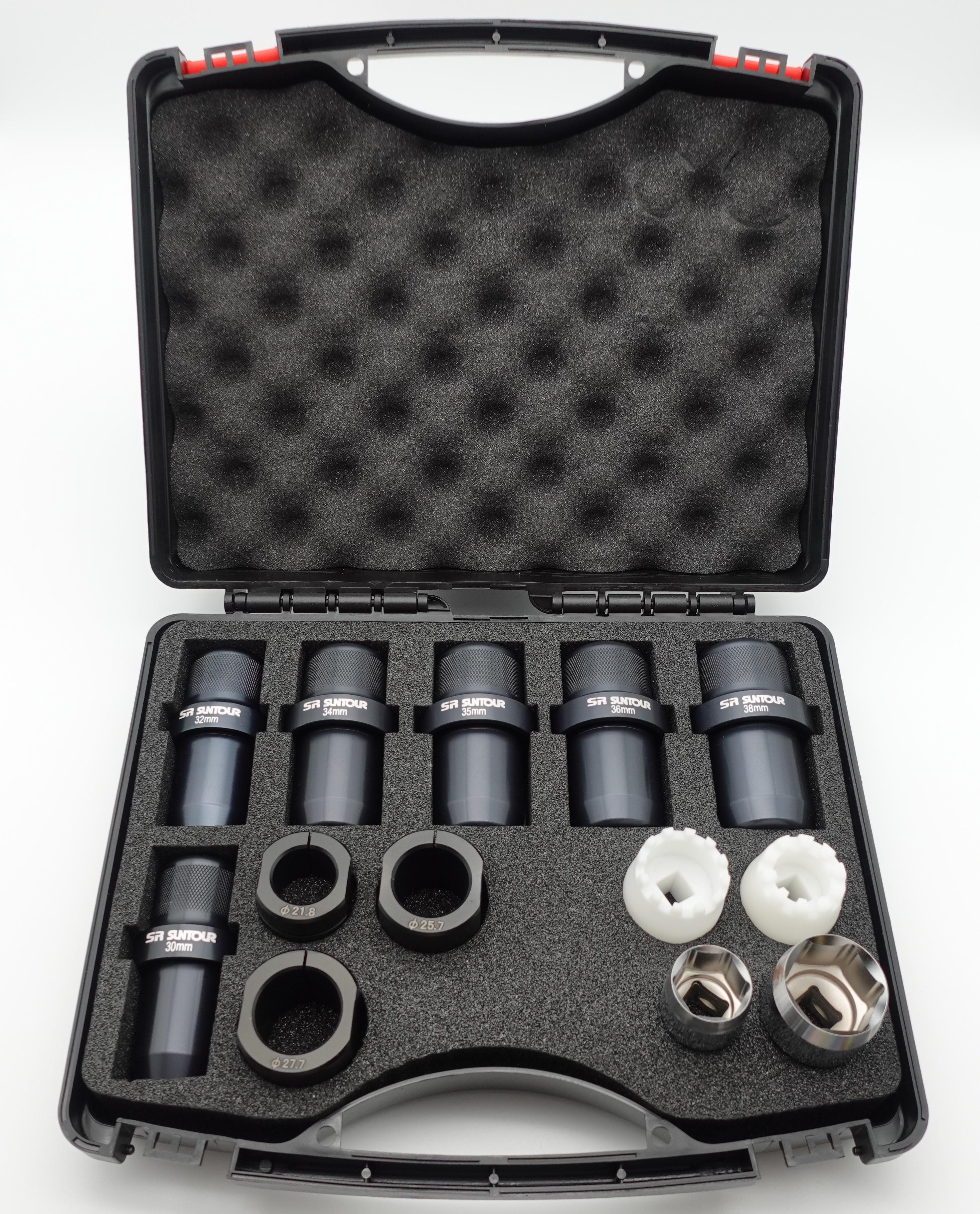 Suspension fork tool box