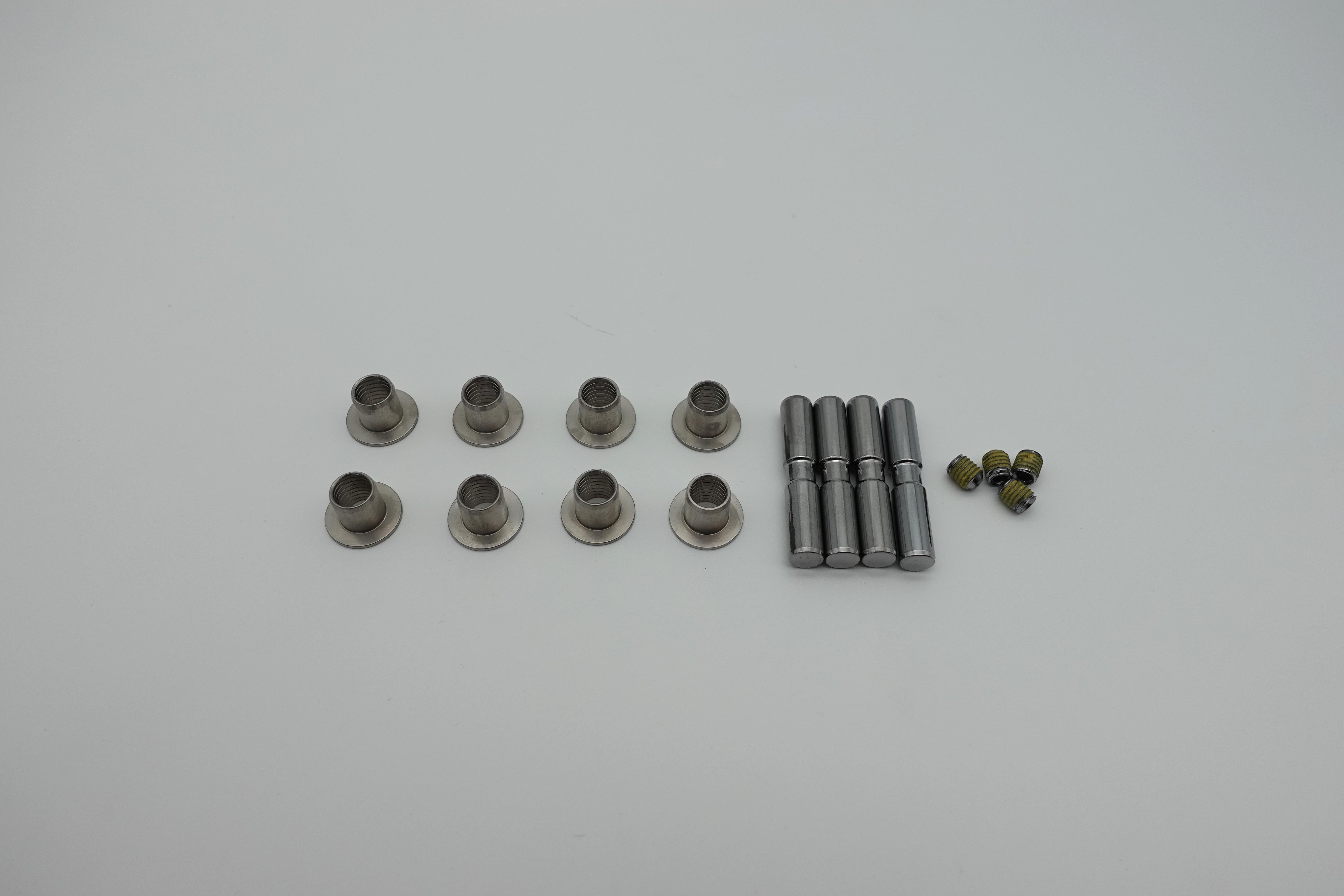 SP12 wear kit - bushings, pin, fixing bolt (Set for 1 seatpost) STAINLESS STEEL